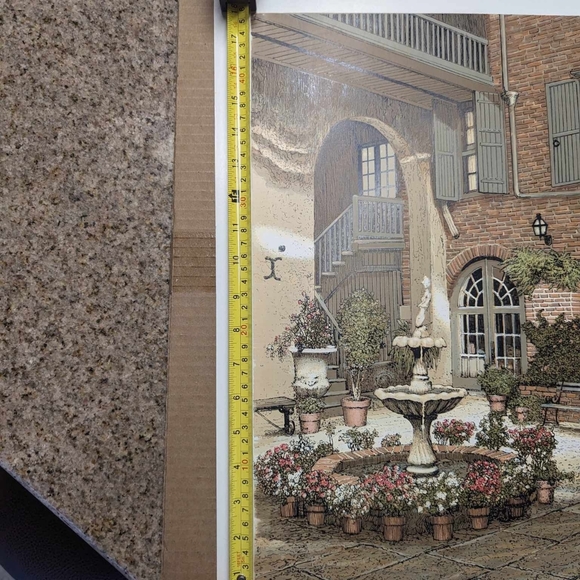 New Orleans Courtyard Painting - Picture 6 of 7